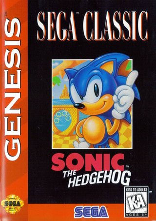 Sonic the Hedgehog 1 (Sega Classic Edition) (Sega Genesis) Pre-Owned: Game and Case
