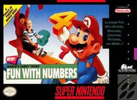 Mario's Early Years: Fun with Numbers (Super Nintendo) Pre-Owned: Game and Box