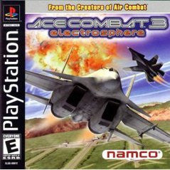 Ace Combat 3 Electrosphere (Playstation 1) Pre-Owned: Game, Manual, and Case