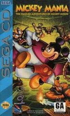 Mickey Mania The Timeless Adventures of Mickey Mouse (Sega CD) Pre-Owned: Game, Manual, and Case