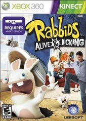 Rabbids: Alive & Kicking (Xbox 360) Pre-Owned: Game, Manual, and Case