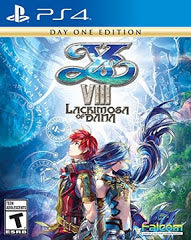 Ys VIII Lacrimosa of DANA (Game, Art Book, and Soundtrack) (Playstation 4) Pre-Owned