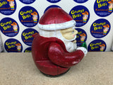 Santa Clause Bank - Cast-Iron (Reproduction) Pre-Owned (As Pictured/See Notes)
