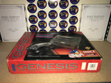 System - Model 2 (Sega Genesis) Pre-Owned w/ Official 3 Button Controller, RFU Cable, AC Power Adapter, Cardboard Insert w/o Cover, Game, and "Sonic 2 Edition" Box