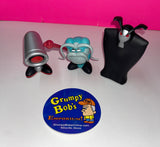 Mattel / Radica: / 2007 / U.B. Funkeys / "Master Lox," "Mayor Sayso," "Red Henchman" / Funkeystown  /  Harder to Find LOT / Pre-Owned / See Pictures