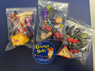 Bag of toy / action figure parts and pieces - 8-12 count - Random (Toy) Pre-Owned