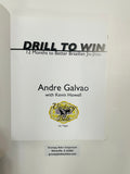 2010 / DRILL TO WIN - 12 Months to Better Brazilian Jiu-Jitsu / by ANDRE GALVAO with Kevin Howell / Pre-Owned / Some Wear / See Notes and Pictures in Listing