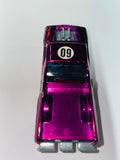 1969 Mattel USA / Hot Wheels Redline / Seasider Truck with Boat / Magenta Purple / Pre-Owned - No Package / See Pictures