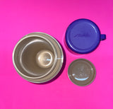 Disney's Beauty and the Beast Plastic Lunch Box and Thermos / with Care Instructions / Aladdin /  1990's / Pre-Owned / See Pictures