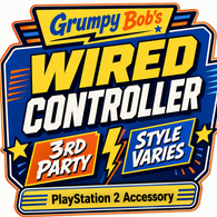 Wired Controller - 3rd Party (Style Varies) (Playstation 2 Accessory) Pre-Owned - $12.99
