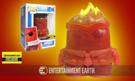 POP! Disney #136: (Pixar) Inside Out - Anger (Entertainment Earth Exclusive) (Funko POP!) Figure and Box w/ Protector (Box is damaged)
