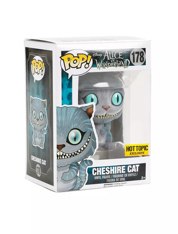 POP! Disney #178: Alice in Wonderland - Cheshire Cat [Hot Topic Exclusive] (Funko POP!) Figure and Box w/ Protector