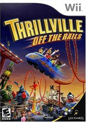 Thrillville Off The Rails (Nintendo Wii) Pre-Owned: Game, Manual, and Case