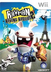 Rayman Raving Rabbids 2 (Nintendo Wii) Pre-Owned: Game, Manual, and Case