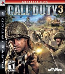 Call of Duty 3 (Playstation 3) Pre-Owned: Game, Manual, and Case
