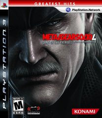 Metal Gear Solid 4: Guns of the Patriots (Playstation 3) Pre-Owned: Game, Manual, and Case
