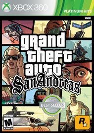 Grand Theft Auto San Andreas (Xbox 360) Pre-Owned: Game, Manual, and Case