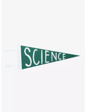 Rick And Morty: Morty's Bedroom Science - Felt Green Pennant Banner 21" x 8.5" (Calhoun) (Adult Swim) NEW