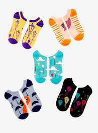SOCKS: Mary Poppins Returns [Shoe Size: 4-10] [5 Pairs] (Disney) NEW