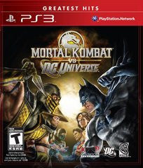 Mortal Kombat vs. DC Universe (Playstation 3) Pre-Owned: Game, Manual, and Case