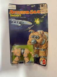 Battlestar Galactica DAGGIT / Action Figure / 1978 Mattel / Universal City Studios / New on Unpunched Card