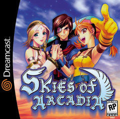 Skies of Arcadia (Sega Dreamcast) Pre-Owned: Game, Manual, and Case