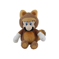 Super Mario Tanooki Mario Plush - 9" (Sanei) NEW