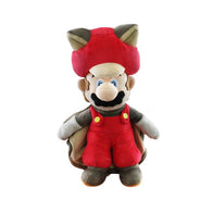 Super Mario Flying Squirrel Mario Plush - 9" (Sanei) NEW