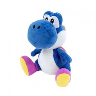 Super Mario All Star Collection  - Blue Yoshi - 8" Plush (Nintendo) (Sanei) NEW