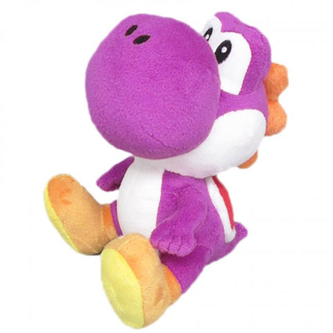 Super Mario All Star Collection  - Purple Yoshi - 8" Plush (Nintendo) (Sanei) NEW