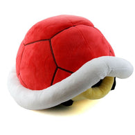 Super Mario Red Koopa Shell Plush - 13" (Sanei) NEW