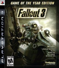 Fallout 3 Game of the Year Edition (Playstation 3) Pre-Owned: Game, Manual, and Case
