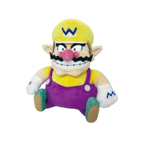 Super Mario All Stars Wario Plush - 10" (Sanei) NEW