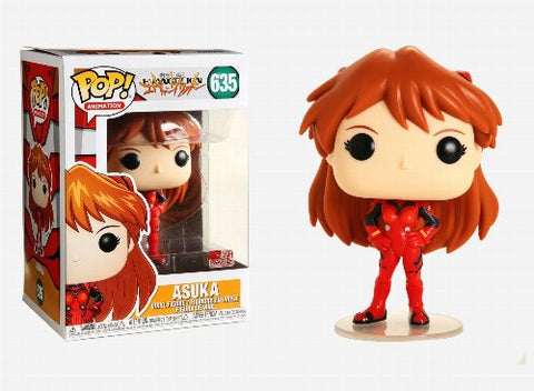 POP! Animation #635: Evangelion - Asuka Langley (Funko POP!) Figure and Box w/ Protector