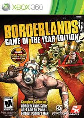 Borderlands Game of the Year Edition (Xbox 360) Pre-Owned: Game, Manual, and Case