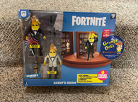 2021 / Epic Games, Inc. / Jazwares / FNT0648 / FORTNITE AGENT'S ROOM / Chapter 2 - Season 2 / Includes Agent Peely (Shadow) and Agent Peely (Ghost) / NEW in Box / See Photos