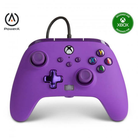 Wired Controller - Enhanced - PowerA - Royal Purple (Xbox One / Series X/S) NEW