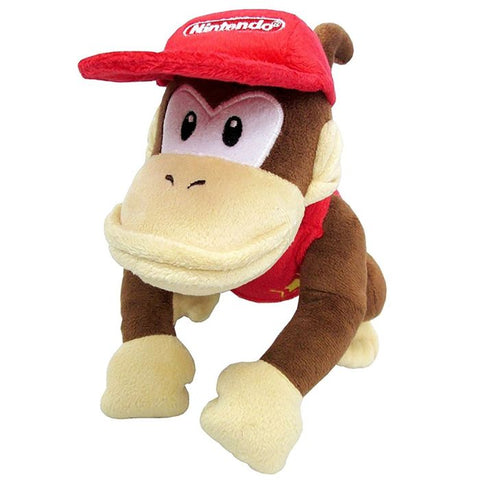 Donkey Kong Diddy Kong Plush - 7" (Sanei) NEW