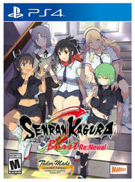 Senran Kagura Burst Re:Newal [Tailor Made Edition] (Playstation 4) Pre-Owned: Game, 2 Disc Soundtrack, and Box