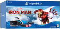 System - Marvel's Iron Man VR Bundle (Sony Playstation 4) Pre-Owned: Headset w/ HDMI Cable + USB Cable + PS VR Headset Adapter + PS Camera + 2 PS Motion Move Controllers + Box (No Game)