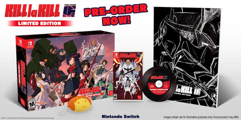 Kill La Kill-IF [Limited Edition] (Nintendo Switch) Pre-Owned: Game w/ Case, Soundtrack (Factory Sealed) + Makroquette Squishy Toy + Box