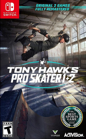 Tony Hawk's Pro Skater 1+2 (Nintendo Switch) Pre-Owned