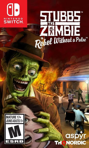 Stubbs The Zombie In Rebel Without A Pulse (Nintendo Switch) Pre-Owned