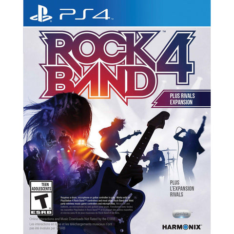 Rock Band 4 [Plus Rivals Expansion NOT included/No Code] (Playstation 4) Pre-Owned* (See notes)