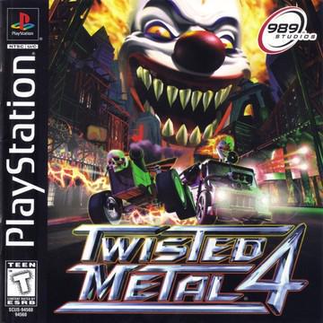 Twisted Metal 4 (Black Label) (Playstation 1) Pre-Owned