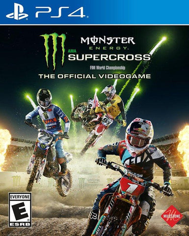 Monster Energy Supercross The Official Videogame (Playstation 4) Pre-Owned: Disc Only