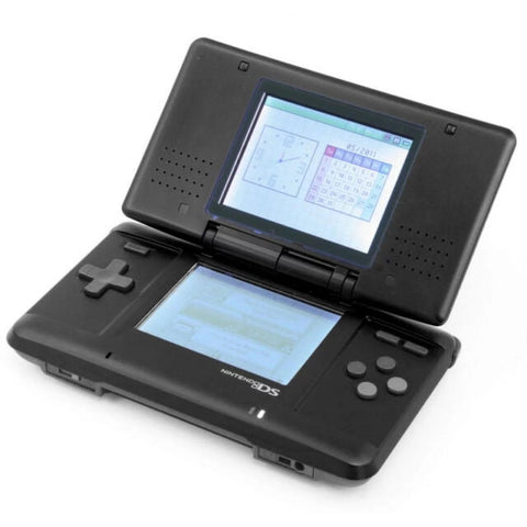 System - Graphite Black (Original Nintendo DS) Pre-Owned w/ Charger & Stylus