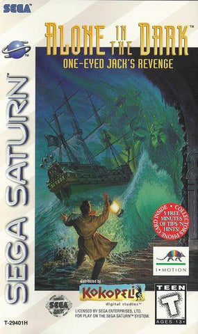 Alone in the Dark: One-Eyed Jack's Revenge (Sega Saturn) Pre-Owned: Disc Only