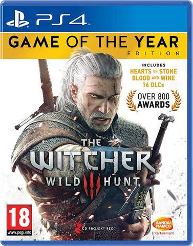 Witcher 3: Wild Hunt [Game Of The Year Edition] IMPORT (Playstation 4) Pre-Owned