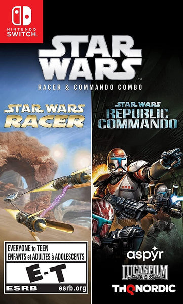 Star Wars Racer And Commando Combo (Nintendo Switch) Pre-Owned